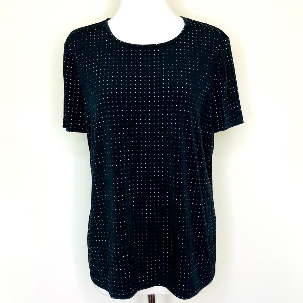 Karl Lagerfeld Black Short Sleeve Tee